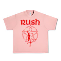 Salmon vintage starman Urban Heavy Tee - InspiraDesign