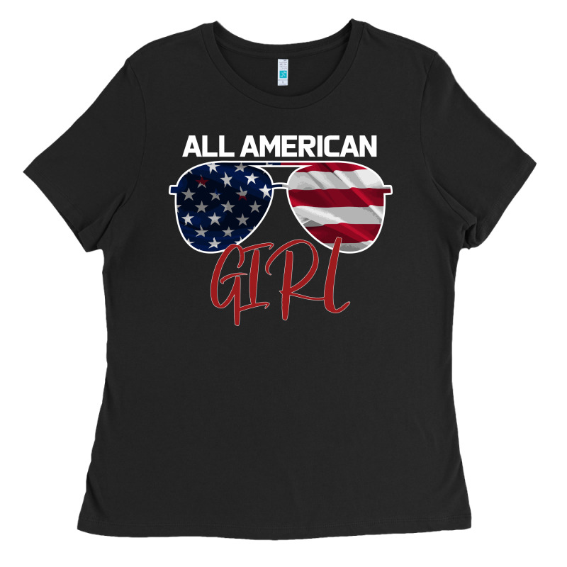 All American Girl Ladies Tee by Bettercallsaul | Teevron