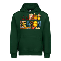 Forest Green tis the season softball Urban Hoodie - AdoDesignShop