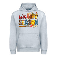 Heather Grey tis the season softball Urban Hoodie - AdoDesignShop