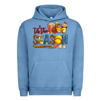 Pigment Pebble Blue tis the season softball Urban Hoodie - AdoDesignShop