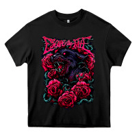 Black escape the fate Heavy Core Tee - DesignPulse