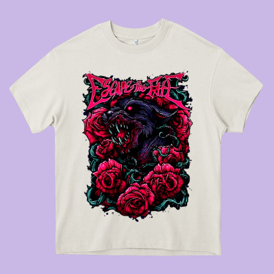 Escape The Fate Heavy Core Tee Designed By Designpulse