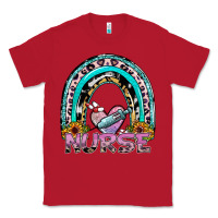 Red nurse rainbow Classic Tee - SublimationCraftShop