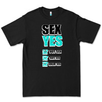 Black SEX YES HOT SEX SAFE SEX GREAT SEX Premium Tee - Bettercallsaul