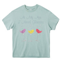 Arona At My Age I need Glasses Heavy Core Tee - DesignPulse