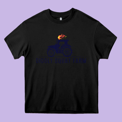 Diddly Farm For Men And Women Heavy Core Tee Designed By Designpulse