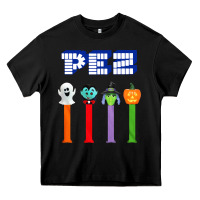 Black halloween pez Heavy Core Tee - trangStudio
