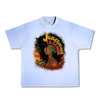 Grape Ice juneteenth freedom 1865 Urban Heavy Tee - CowGirlArtShop