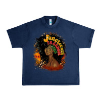 Navy juneteenth freedom 1865 Urban Heavy Tee - CowGirlArtShop