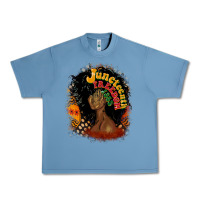 Pebble Blue juneteenth freedom 1865 Urban Heavy Tee - CowGirlArtShop