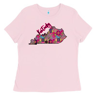 Bubblegum Pink Pink Kentucky Ladies Tee - Bettercallsaul