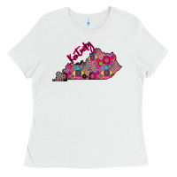 White Pink Kentucky Ladies Tee - Bettercallsaul