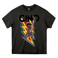 Asphalt Gino time basketball Heavy Core Tee - DesignPulse