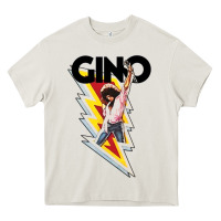 Cream Gino time basketball Heavy Core Tee - DesignPulse