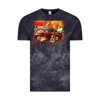 Cloud Black mexican cinco de mayo truck Vintage Tee - CowGirlArtShop