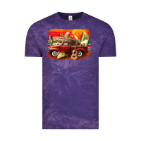 Cloud Purple mexican cinco de mayo truck Vintage Tee - CowGirlArtShop