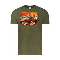 Mexican Cinco De Mayo Truck Vintage Tee | Teevron