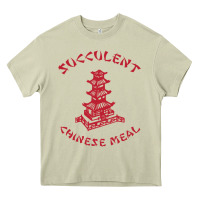 Mossy SUCCULENT CHINESE MEAL CHINESE TAKE OUT TAKE AWAY Heavy Core Tee - DesignPulse