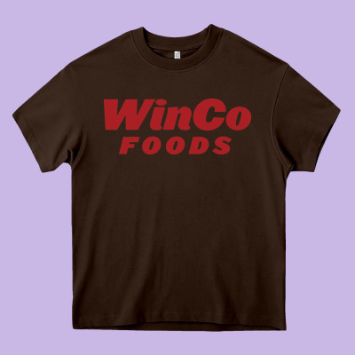 Winco Foods American Supermarket Heavy Core Tee Designed By Designpulse