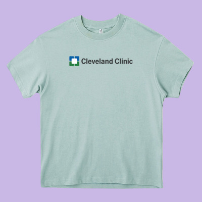 Cleveland Clinic Heavy Core Tee Designed By Designpulse