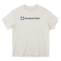 Cream Cleveland clinic Heavy Core Tee - DesignPulse