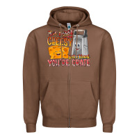 Chestnut This Might  Sound Chessy But it Think You Are Grat Zipper Hoodie - RacoonDesign