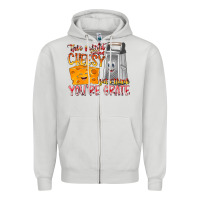 Dove Grey This Might  Sound Chessy But it Think You Are Grat Zipper Hoodie - RacoonDesign
