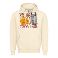 Sandshell This Might  Sound Chessy But it Think You Are Grat Zipper Hoodie - RacoonDesign