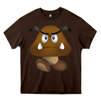 Chocolate Brown goomba Heavy Core Tee - DesignPulse