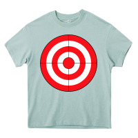 Arona bulls eye target lazy diy halloween costume darts shooting t shirt Heavy Core Tee - DesignPulse