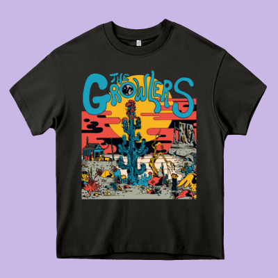 Growlers Heavy Core Tee Designed By Designpulse