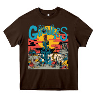 Chocolate Brown growlers Heavy Core Tee - DesignPulse