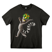 Asphalt All Hail King Julien Heavy Core Tee - DesignPulse