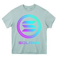 Arona solana crypto sol coin blockchain decentralized application long sleev Heavy Core Tee - DesignPulse