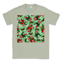 Matcha Christmas candy cane Classic Tee - NancyCooperArtShop