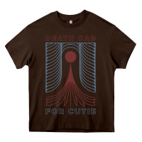 Chocolate Brown death cab for cutie Heavy Core Tee - DesignPulse