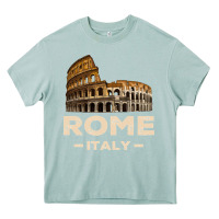 Arona Cool Vintage Roma Italia Colosseum Souvenirs, Rome Italy Pullover Hood Heavy Core Tee - DesignPulse