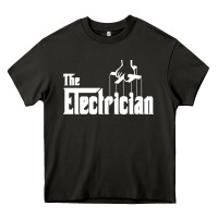 Asphalt the electrician the godfather parody design hipste Heavy Core Tee - PixelWave