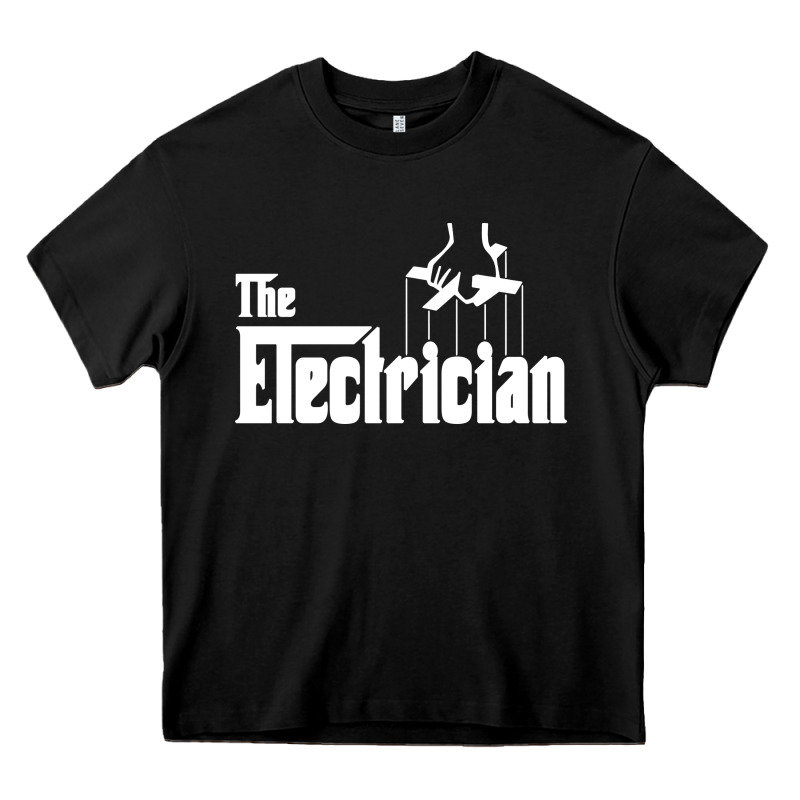 The Electrician The Godfather Parody Design Hipste Heavy Core Tee by PixelWave | Teevron