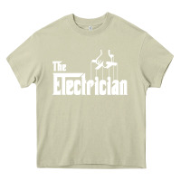 Mossy the electrician the godfather parody design hipste Heavy Core Tee - PixelWave