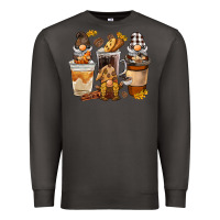Smoke Coffee gnome Premium Sweatshirt - BarkalooDesign
