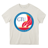 Cream graduate, theological, education (GTU) Heavy Core Tee - PixelWave