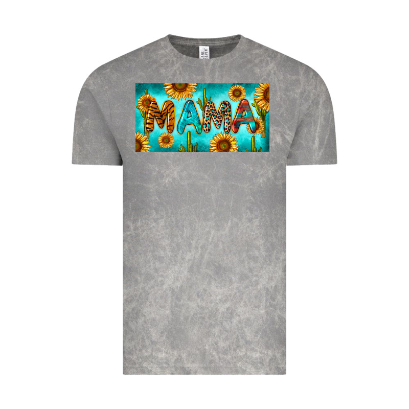 Western Mama With Sunflowers And Cactus Vintage Tee by RanaPortraitStore | Teevron