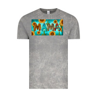 Cloud Rock western mama with sunflowers and cactus Vintage Tee - RanaPortraitStore