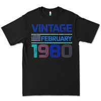 Black Vintage February 1980 Premium Tee - Bettercallsaul