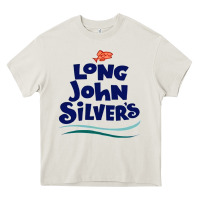 Cream #long john silvers Heavy Core Tee - PixelWave