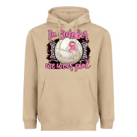 Mushroom in october we wear pink volleyball Heavyweight Hoodie - BarkalooDesign
