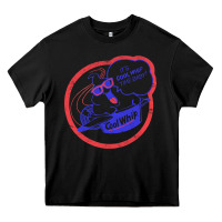 Black cool whip vintage design   80s aesthetic Heavy Core Tee - PixelWave