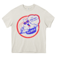 Cream cool whip vintage design   80s aesthetic Heavy Core Tee - PixelWave